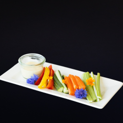 Crudités et trempettes - Pause Salée
