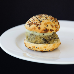 Mini burgers végétariens - Bouchées chaudes