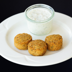Mini-falafels et Tzatziki - Pause Salée