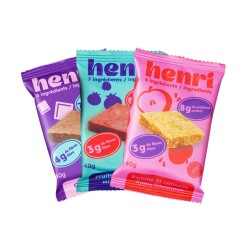 Carré nutritif Henri - Collations en sachet