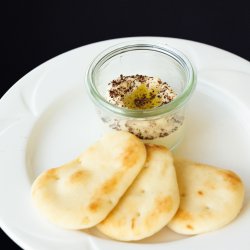 Mini Naan Breads and Hummus - Savory break