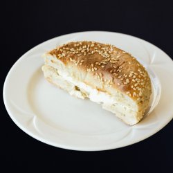Cream cheese half bagel - Savory break