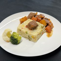 Beef with vegetables - Hot meal