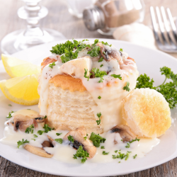Chicken vol-au-vent - Hot meal