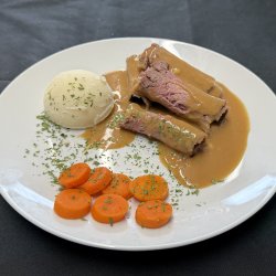 Roast Beef Platter - Hot meal