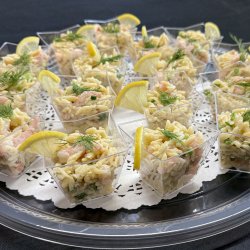 Orzo and Shrimp Verrine - Entrées & Tapas