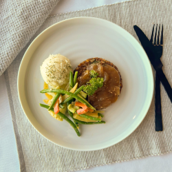 Chinese vegan pie - Prêt à manger
