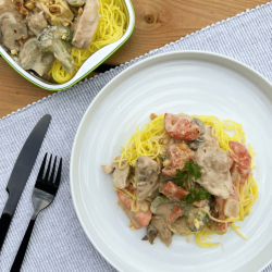 PAM - Sauté de Boeuf teriyaki et riz basmati (sg) (sl) - 350gr - Prêt-à-manger Individuel
