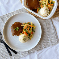 Parmentier pork frayed - Prêt-à-manger Individuel