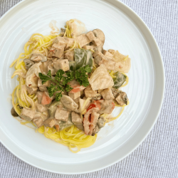 PAM - Sauté de Boeuf teriyaki et riz basmati (sg) (sl) - 350gr - Prêt-à-manger Familial