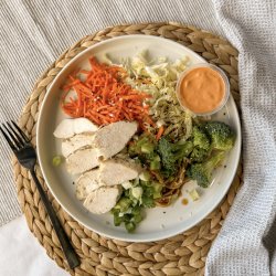 Hawaiian salad - Salade Repas