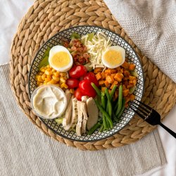 Sauté de boeuf hache a la marocaine - Salade Repas