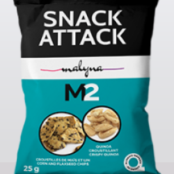 Croustille de maîs & lin et Quinoa - 100x25g - Collations école