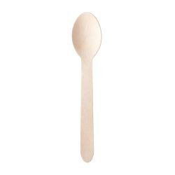 Cuillère à thé en bois - Collations école