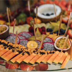 Fruits frais tranché - Déjeuner