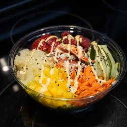 Poké bol au homard - en saison - Boîtes à lunch