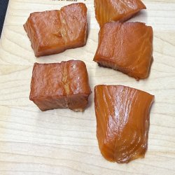 Cucumber, cheese and smoked salmon - Entrées & Tapas