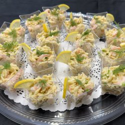 Orzo and Shrimp Verrine - Entrées & Tapas