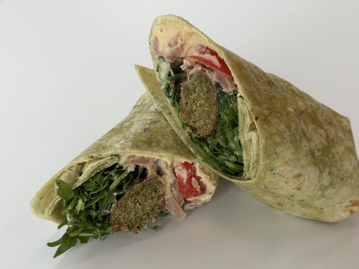 Boite Wrap végé méditéranéen - Boites repas