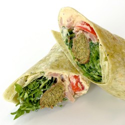 Boite Wrap végé méditéranéen - Boites repas