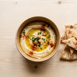 Hummus et pain pita - Salades et soupes universités